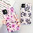 Custodia Silicone Gel Morbida Fiori Cover S07 per Apple iPhone 11