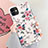 Custodia Silicone Gel Morbida Fiori Cover S08 per Apple iPhone 11