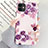 Custodia Silicone Gel Morbida Fiori Cover S08 per Apple iPhone 11