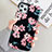 Custodia Silicone Gel Morbida Fiori Cover S08 per Apple iPhone 11 Pro Nero