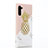 Custodia Silicone Gel Morbida Frutta Cover S01 per Samsung Galaxy Note 10 5G Rosa