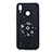 Custodia Silicone Gel Morbida Mistica Luna Stelle Cover per Huawei Y9 (2019) Nero