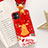 Custodia Silicone Gel Morbida Natale Cover C03 per Apple iPhone 11 Rosso
