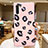 Custodia Silicone Laterale Fantasia Modello Specchio Cover P01 per Samsung Galaxy Note 10 Rosa