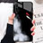 Custodia Silicone Laterale Fantasia Modello Specchio Cover S01 per Huawei Honor 20 Nero