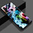 Custodia Silicone Laterale Fantasia Modello Specchio Cover S01 per Huawei Nova 4e Multicolore