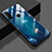 Custodia Silicone Laterale Fantasia Modello Specchio Cover S01 per Huawei P30 Lite Blu
