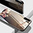 Custodia Silicone Laterale Fiori Specchio Cover per Huawei P30 Pro Oro