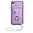 Custodia Silicone Morbida In Pelle Cover BF1 per Apple iPhone XR Viola