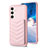Custodia Silicone Morbida In Pelle Cover BF1 per Samsung Galaxy S22 Plus 5G
