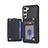 Custodia Silicone Morbida In Pelle Cover BF2 per Samsung Galaxy S22 5G