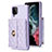 Custodia Silicone Morbida In Pelle Cover BF3 per Samsung Galaxy M12