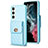 Custodia Silicone Morbida In Pelle Cover BF4 per Samsung Galaxy S22 Plus 5G