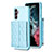 Custodia Silicone Morbida In Pelle Cover BF5 per Samsung Galaxy A14 5G
