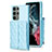 Custodia Silicone Morbida In Pelle Cover BF5 per Samsung Galaxy S22 Ultra 5G
