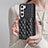 Custodia Silicone Morbida In Pelle Cover BF6 per Samsung Galaxy S22 5G