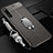 Custodia Silicone Morbida In Pelle Cover con Magnetico Anello Supporto A01 per Huawei Honor Magic 2 Grigio