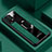 Custodia Silicone Morbida In Pelle Cover con Magnetico Anello Supporto PB1 per Xiaomi Redmi 9T 4G Verde