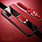 Custodia Silicone Morbida In Pelle Cover con Magnetico Anello Supporto per Huawei Enjoy 20 Pro 5G Rosso