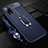 Custodia Silicone Morbida In Pelle Cover con Magnetico Anello Supporto per Huawei Honor Play4 Pro 5G