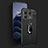 Custodia Silicone Morbida In Pelle Cover con Magnetico Anello Supporto per OnePlus 10 Pro 5G
