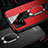Custodia Silicone Morbida In Pelle Cover con Magnetico Anello Supporto per Realme X7 5G