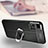 Custodia Silicone Morbida In Pelle Cover con Magnetico Anello Supporto per Xiaomi Poco X4 NFC
