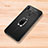 Custodia Silicone Morbida In Pelle Cover con Magnetico Anello Supporto per Xiaomi Redmi Note 7