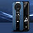 Custodia Silicone Morbida In Pelle Cover con Magnetico Anello Supporto S01 per Xiaomi Mi 12 Ultra 5G