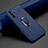 Custodia Silicone Morbida In Pelle Cover con Magnetico Anello Supporto S02 per Samsung Galaxy S21 5G