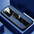 Custodia Silicone Morbida In Pelle Cover con Magnetico Anello Supporto S02 per Xiaomi Mi 10 Ultra
