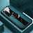 Custodia Silicone Morbida In Pelle Cover con Magnetico Anello Supporto S02 per Xiaomi Mi 10 Ultra Verde