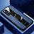Custodia Silicone Morbida In Pelle Cover con Magnetico Anello Supporto S02 per Xiaomi Mi 12 Pro 5G