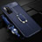 Custodia Silicone Morbida In Pelle Cover con Magnetico Anello Supporto S03 per Huawei Honor 30 Pro