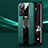 Custodia Silicone Morbida In Pelle Cover con Magnetico Anello Supporto S03 per Xiaomi Mi 12X 5G
