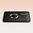 Custodia Silicone Morbida In Pelle Cover con Magnetico Anello Supporto S03 per Xiaomi Redmi Note 8 (2021)