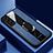 Custodia Silicone Morbida In Pelle Cover con Magnetico Anello Supporto S04 per Samsung Galaxy S21 Plus 5G
