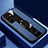 Custodia Silicone Morbida In Pelle Cover con Magnetico Anello Supporto S04 per Samsung Galaxy S23 Ultra 5G