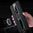 Custodia Silicone Morbida In Pelle Cover con Magnetico Anello Supporto S04 per Xiaomi Redmi K30 5G
