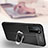 Custodia Silicone Morbida In Pelle Cover con Magnetico Anello Supporto T01 per Huawei P40 Pro