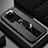 Custodia Silicone Morbida In Pelle Cover con Magnetico Anello Supporto T01 per Samsung Galaxy S20 Ultra