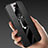 Custodia Silicone Morbida In Pelle Cover con Magnetico Anello Supporto T01 per Xiaomi Mi 9T