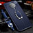 Custodia Silicone Morbida In Pelle Cover con Magnetico Anello Supporto T01 per Xiaomi Poco F2 Pro
