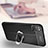 Custodia Silicone Morbida In Pelle Cover con Magnetico Anello Supporto T02 per Huawei Honor View 30 5G