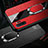 Custodia Silicone Morbida In Pelle Cover con Magnetico Anello Supporto T02 per Samsung Galaxy Note 10 Plus 5G