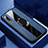 Custodia Silicone Morbida In Pelle Cover con Magnetico Anello Supporto T04 per Huawei P20