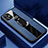 Custodia Silicone Morbida In Pelle Cover con Magnetico Anello Supporto Z01 per Apple iPhone 11
