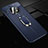 Custodia Silicone Morbida In Pelle Cover con Magnetico Anello Supporto Z02 per Huawei Mate 30 Pro