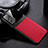 Custodia Silicone Morbida In Pelle Cover con Magnetico FL1 per Samsung Galaxy A23 5G Rosso