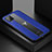 Custodia Silicone Morbida In Pelle Cover con Magnetico FL1 per Samsung Galaxy A42 5G